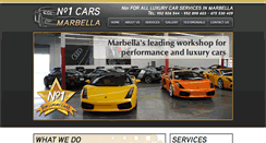 Desktop Screenshot of no1carsmarbella.com